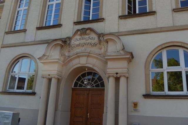 Verhandlung am Schopfheimer Amtsgericht wegen Drohkulisse unter Ausschluss der ffentlichkeit