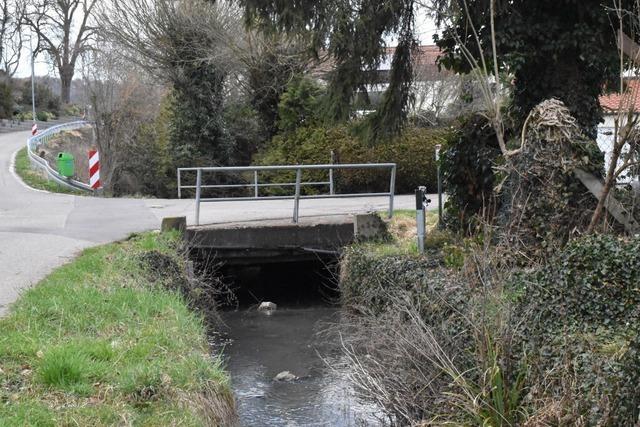 Die Rosswangbrcke in Lrrach-Brombach wird erneuert