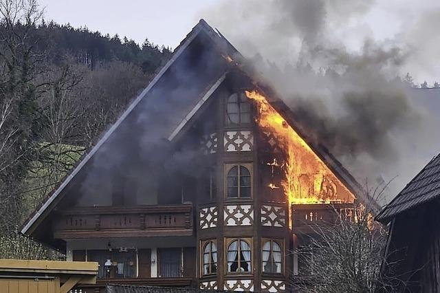 Von Feuer beschdigtes Haus soll saniert werden
