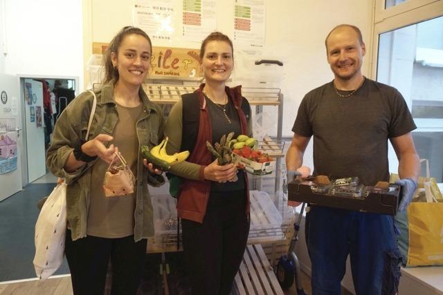 Fairteiler in Tiengen: Hier wird Essen vor der Tonne gerettet