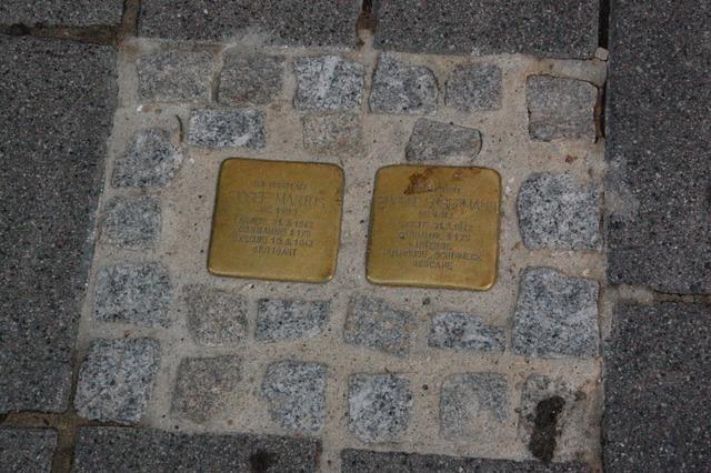 Eine Liebe ohne Chance: Stolpersteine erinnern in Straburg an ein homosexuelles Paar