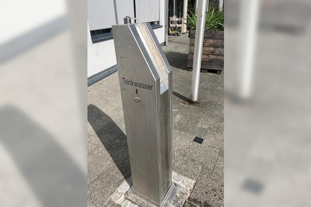 Efringen-Kirchen wappnet sich gegen die Hitze mit frischem Wasser für alle