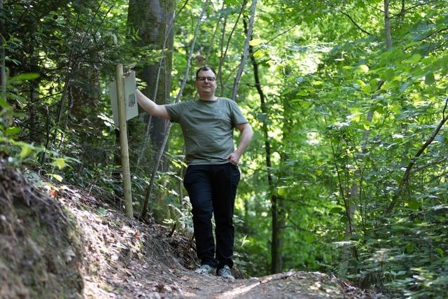 Waldkircher Mountainbiker rtseln: Wer macht ihre Trail-Schilder kaputt?