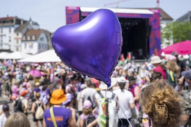 5000 Menschen demonstrieren in Basel fr Gleichstellung