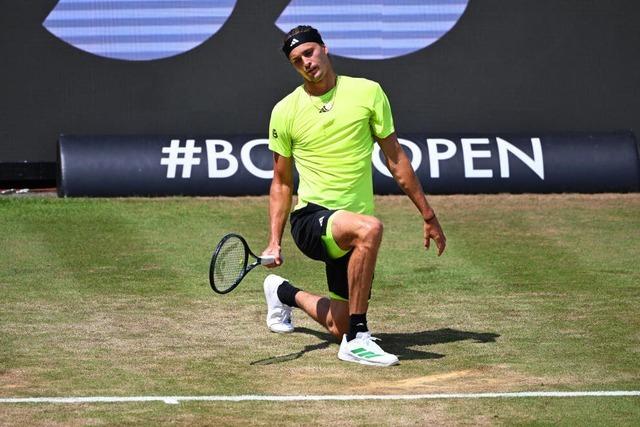 Alexander Zverev kann auch das Tennisturnier in Stuttgart nicht gewinnen