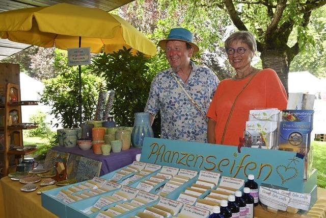 Beim Kunsthandwerkermarkt in Bad Krozingen gab es am Sonntag Hochwertiges aus Knstlerhand