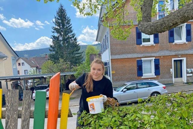 Neuer Schulhof in Titisee-Neustadt ohne groes Budget