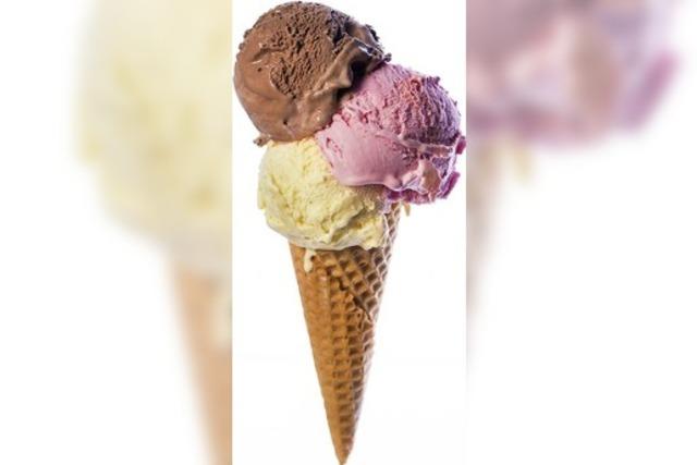 Ungestörter Eisgenuss