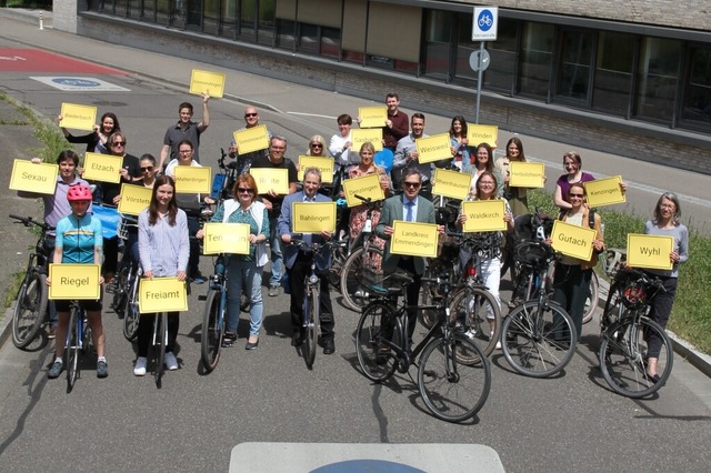 23 Gemeinden sowie der Landkreis Emmen... Einzig Biederbach fehlt in der Liste. | Foto: Landratsamt Emmendingen 23 Gemeinden sowie der Landkreis Emmen... Einzig Biederbach fehlt in der Liste. | Foto: Landratsamt Emmendingen