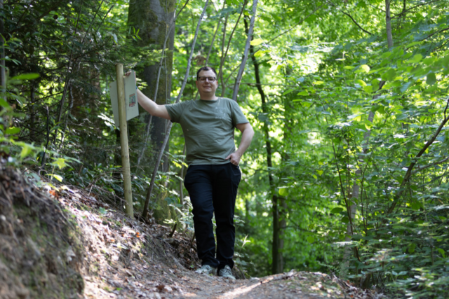 rger bei den Waldkircher Mountainbikern - wer macht ihre Trail-Schilder kaputt?