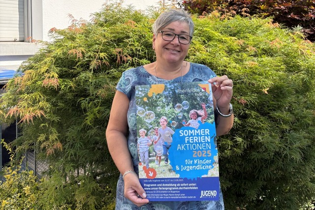 Mirjam Martin-Kempf, bei der die Fäden...llen Veranstaltern für ihr Engagement. | Foto: Stadt Rheinfelden Mirjam Martin-Kempf, bei der die Fäden...llen Veranstaltern für ihr Engagement. | Foto: Stadt Rheinfelden