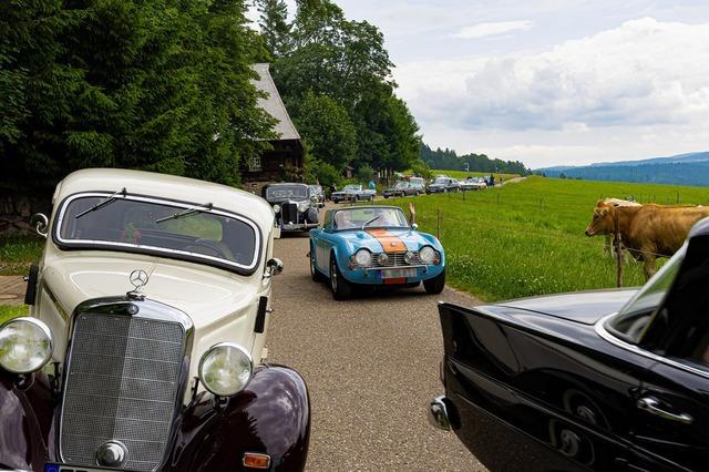 Die Rankmhle in Sankt Mrgen wird zum Schauplatz fr Oldtimer-Fans