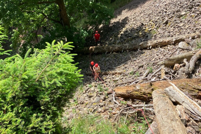 Wanderer bei Breitnau aus Gerllfeld gerettet