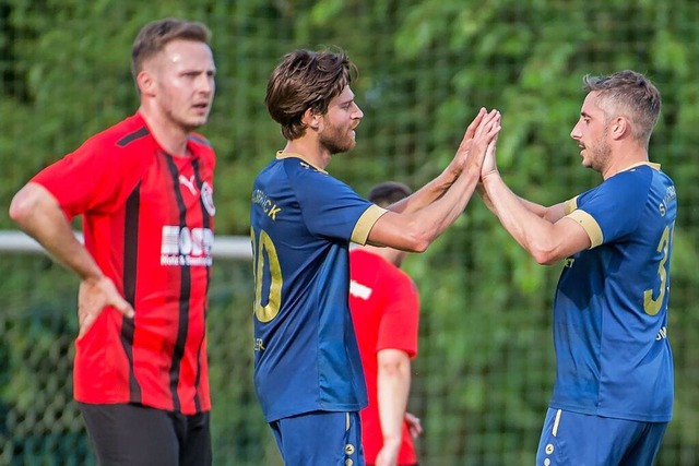 Die Torschtzen des SV Albbruck, Felix... zum Abschluss aus der Kreisliga A ab.  | Foto: SSR Media