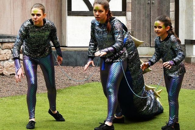Im Emmendinger Theater im Steinbruch feierte das Kinderstck "Igraine Ohnefurcht" Premiere