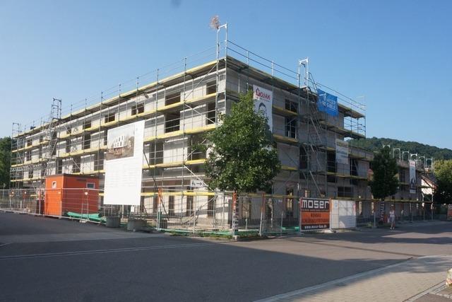 Der Hospizbau in Tiengen geht planmig voran
