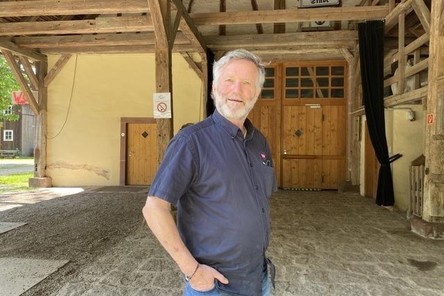 70 Jahre und noch voll dabei: Walter Htti ist Vorstand des Ebneter Kultursommers
