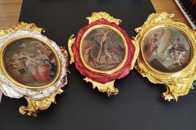 Was hat es mit den Geheimnistafeln auf sich, die an Fronleichnam in St. Peter gezeigt werden?