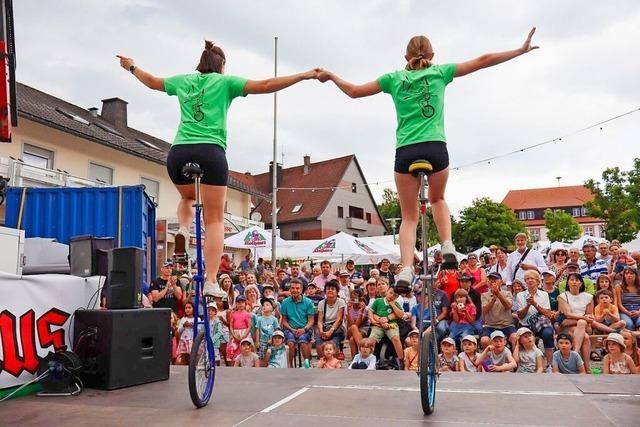 Groer Andrang in Grafenhausen trotz Ferien und Hitze
