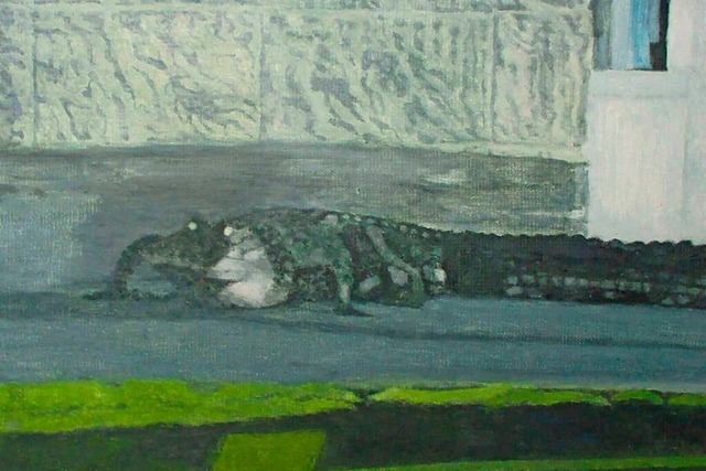 Claudia Michel: „Alligator in Walmart“ | Foto: Claudia Michel Claudia Michel: „Alligator in Walmart“ | Foto: Claudia Michel