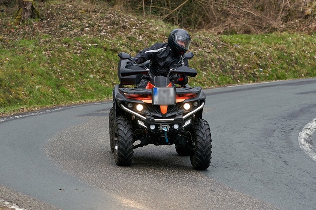 Das Quad, das die Autodiebe als vermei...ich als gestohlen heraus (Symbolfoto). | Foto: Thomas Frey Das Quad, das die Autodiebe als vermei...ich als gestohlen heraus (Symbolfoto). | Foto: Thomas Frey