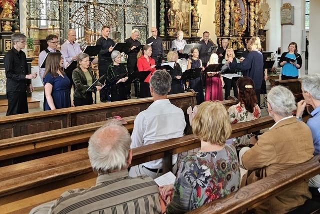 Ensemble Cantonale singt in Laufenburg