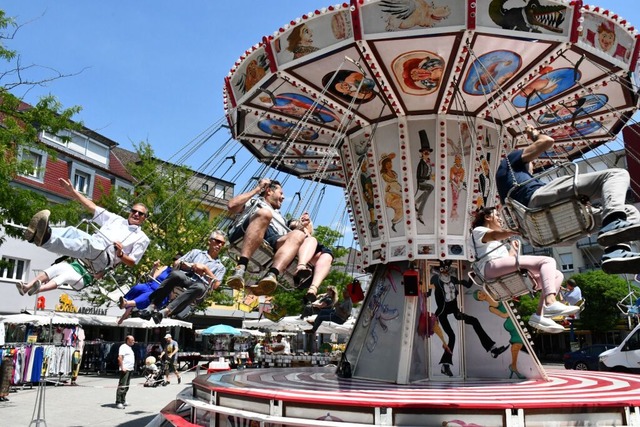 Das Cityfest in Rheinfelden ist erffnet.  | Foto: Heinz und Monika Vollmar