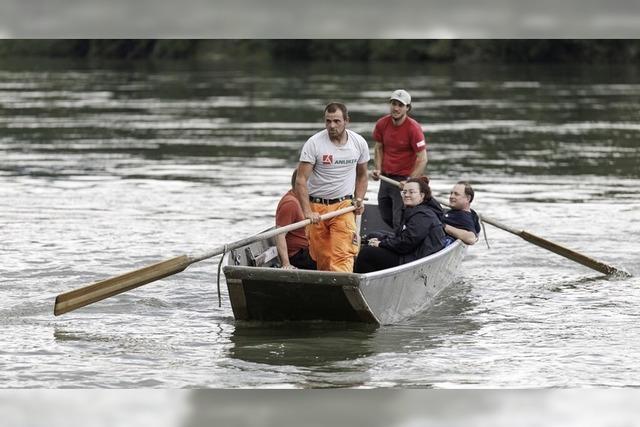 Pontonieren war mal ein Mnnersport – in Wallbach ist das heute anders