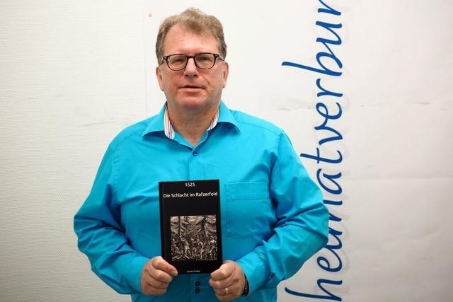 "Schlachtfelder spielen wichtige Rolle": Autor ber Ort der letzten Schlacht des Bauernkriegs