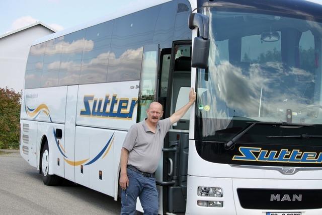 Selbststndigkeit auf Rdern: Frank Schmoranzer aus Wittnau und sein Reisebus