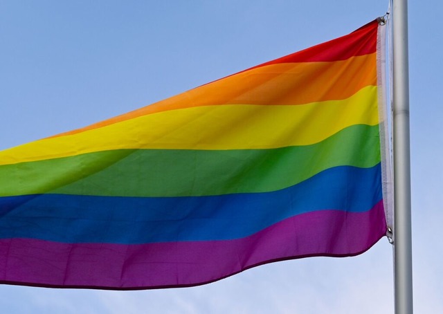 Die Regenbogenfarbe steht für die Gemeinschaft von queeren Menschen. | Foto: Patrick Pleul (dpa) Die Regenbogenfarbe steht für die Gemeinschaft von queeren Menschen. | Foto: Patrick Pleul (dpa)