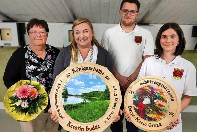 Neue Schtzenknigin