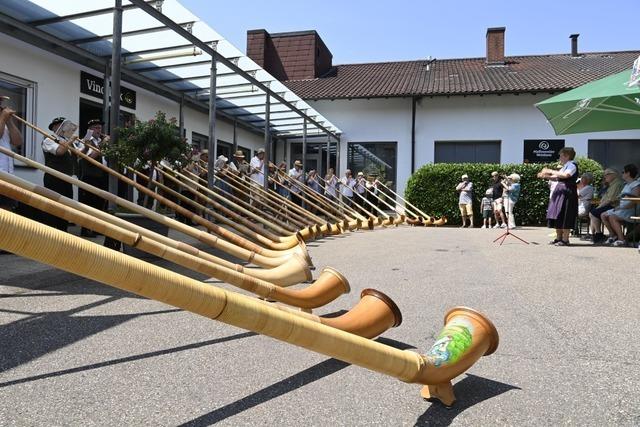 Pfaffenweiler feiert ein imposantes Instrument