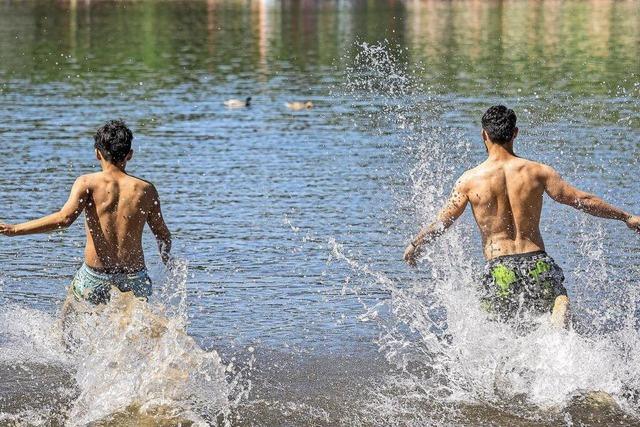 Badegewsser glnzen mit Topqualitt