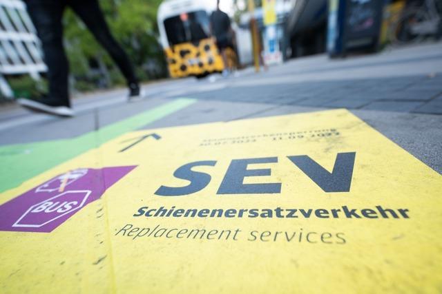 Bahn entschuldigt sich fr Mngel bei Ersatzverkehr zwischen Freiburg und Mllheim
