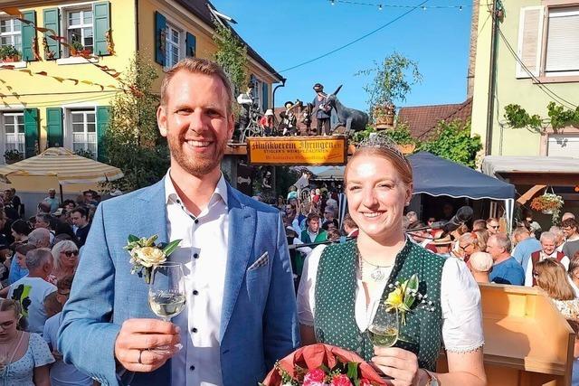 Das Ihringer Weinfest hat begonnen