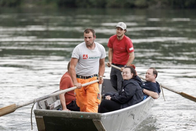 Pontonieren war mal ein Mnnersport - in Wallbach ist das heute anders