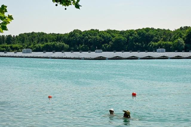 Das sagen Badegste ber die neue Photovoltaikanlage auf dem Lahrer Waldmattensee