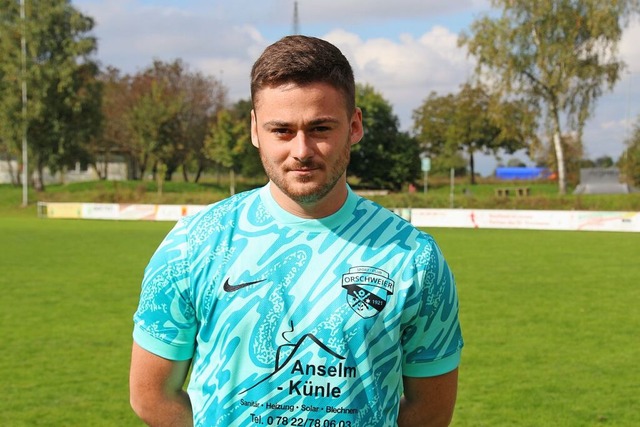 Torhüter beim SC Orschweier: Elias Wolf | Foto: Verein Torhüter beim SC Orschweier: Elias Wolf | Foto: Verein