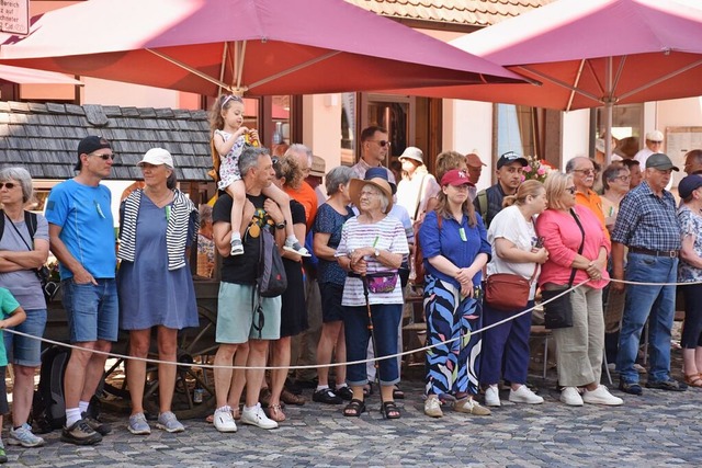 Die Gemeinde Lenzkirch veranstaltete d...nd Reiter und Tausenden von Besuchern.  | Foto: Thomas Biniossek