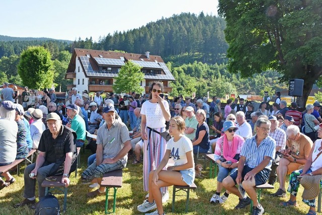 Die Gemeinde Lenzkirch veranstaltete d...nd Reiter und Tausenden von Besuchern.  | Foto: Thomas Biniossek