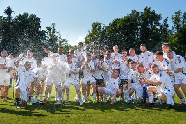SV 08 Laufenburg feiert Aufstieg in die Verbandsliga