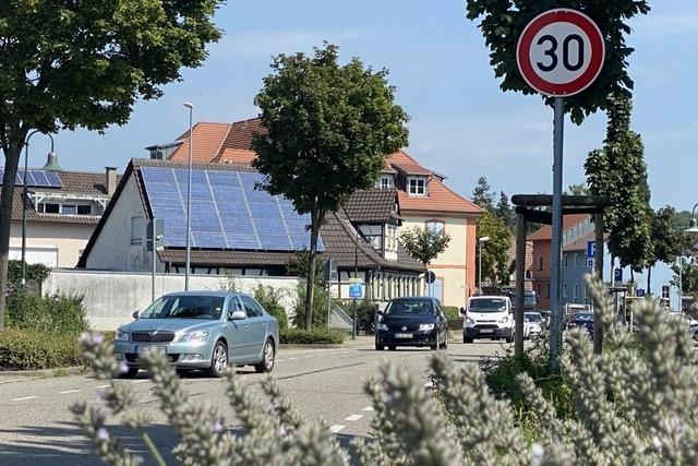 Neue Chance fr Blitzer an der B3 in Friesenheim