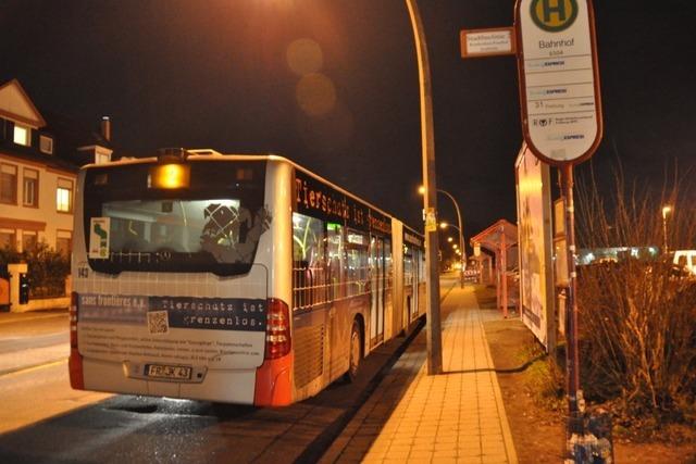 Die Emmendinger SPD will den Nachtbus nach Elzach zurck