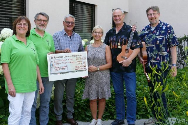 Das Lrracher Hospiz erhlt Erls aus Benefizkonzert