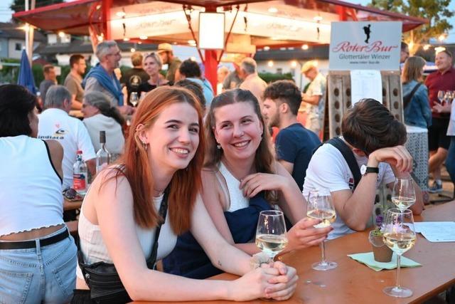 Das ist beim zweiten Denzlinger Weinfest geboten