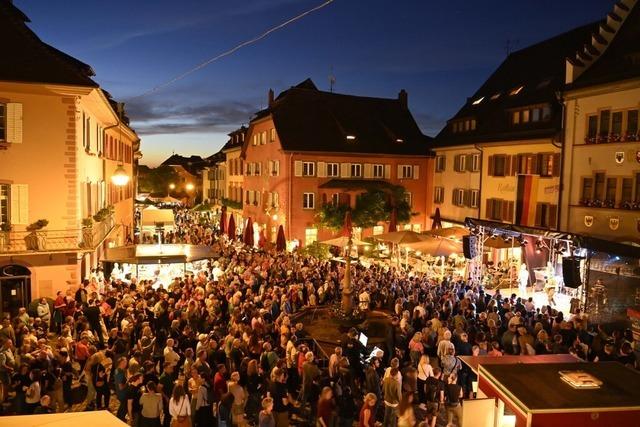 Wein-und-Musik-Veranstalter in Staufen kmpfen mit hohen Kosten