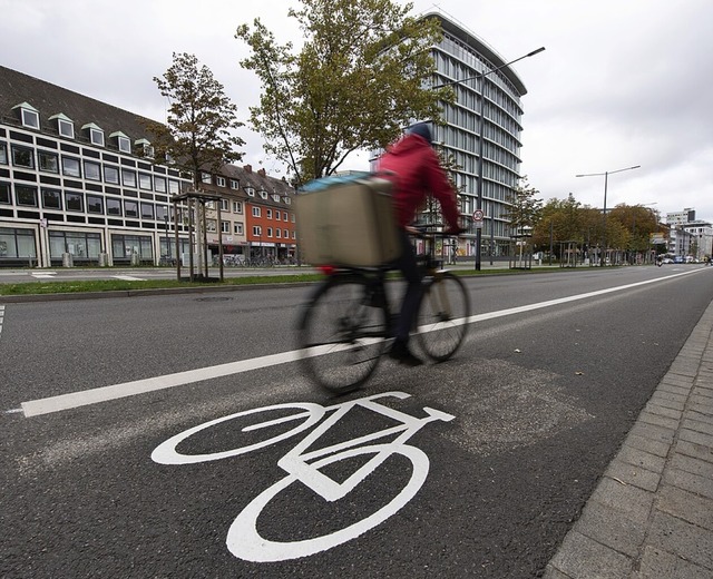 Geradelt wird in Freiburg eigentlich immer. Aber jetzt erst recht. | Foto: Patrick Seeger/Stadt Freiburg Geradelt wird in Freiburg eigentlich immer. Aber jetzt erst recht. | Foto: Patrick Seeger/Stadt Freiburg
