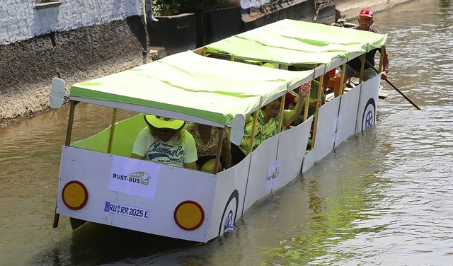 Der &#8222;Rust-Bus&#8220; schaffte auf den ersten Platz.   | Foto: Sandra Decoux