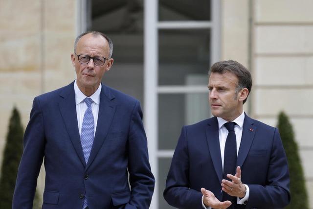 Newsblog: Macron und Merz fr Schulterschluss zur Verteidigung Europas